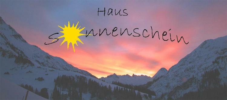 Haus Sonnenschein Apartment Warth  Екстериор снимка